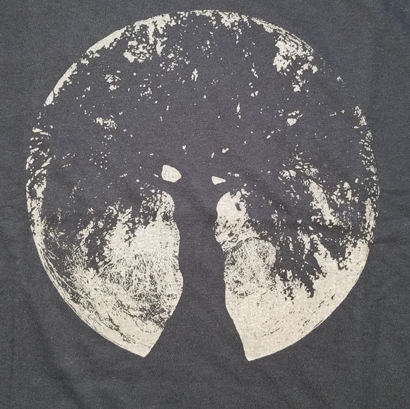 Glow in the dark oak moon t-shirt - Picture 2 of 3